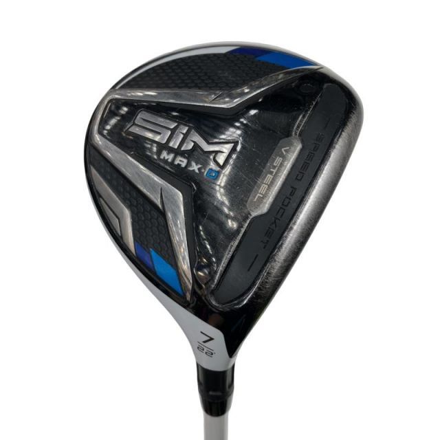 【中古】 テーラーメイド SIM MAX-D 7W フェアウェイウッド FW リシャフト (フレックスその他) メンズ 男性用 右利き 右用 Cランク ゴルフクラブ