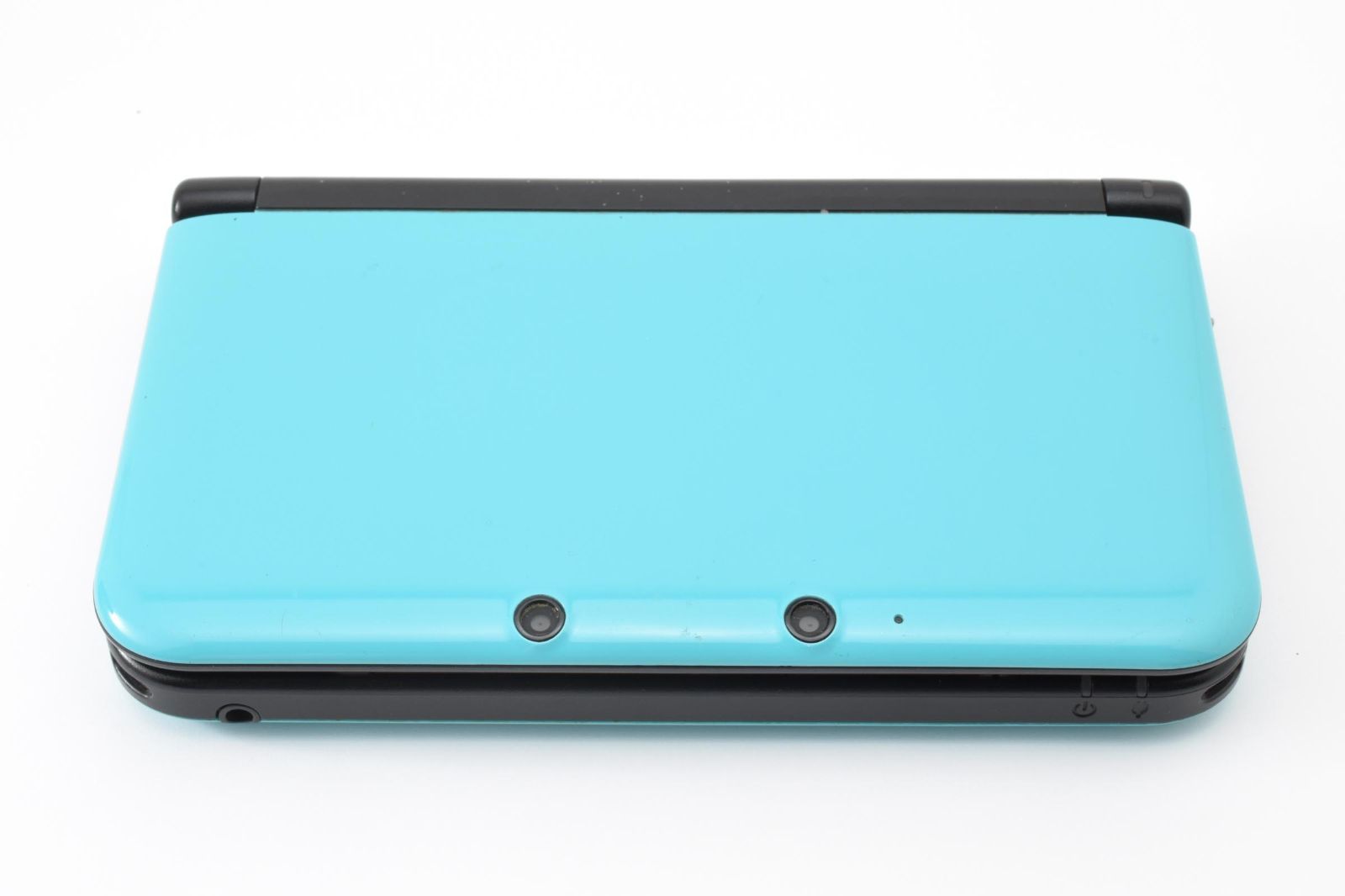 【希少・限定品】Nintendo ニンテンドー3DS LL ターコイズ×ブラック 1.9倍大画面！動作確認済 DSソフト対応 任天堂