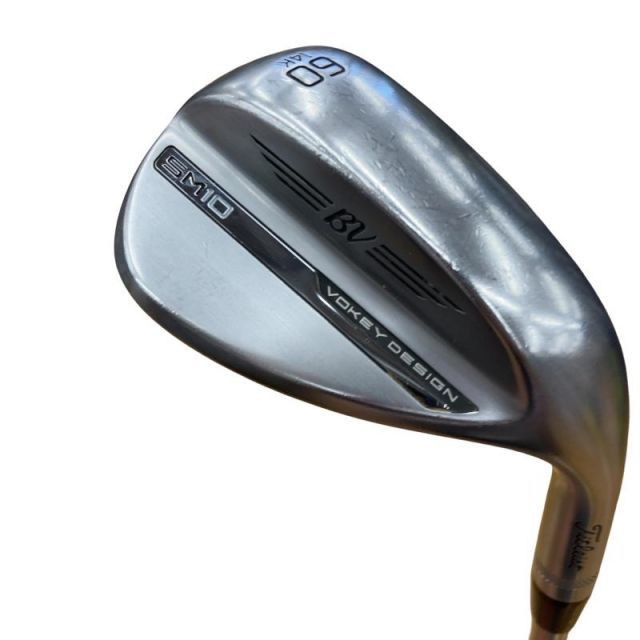 【中古】 タイトリスト VOKEY SPIN MILLED SM10 ツアークロム 60°/14°K ウェッジ WG BV 105 (フレックスその他) メンズ 男性用 右利き 右用 Cランク ゴルフクラブ