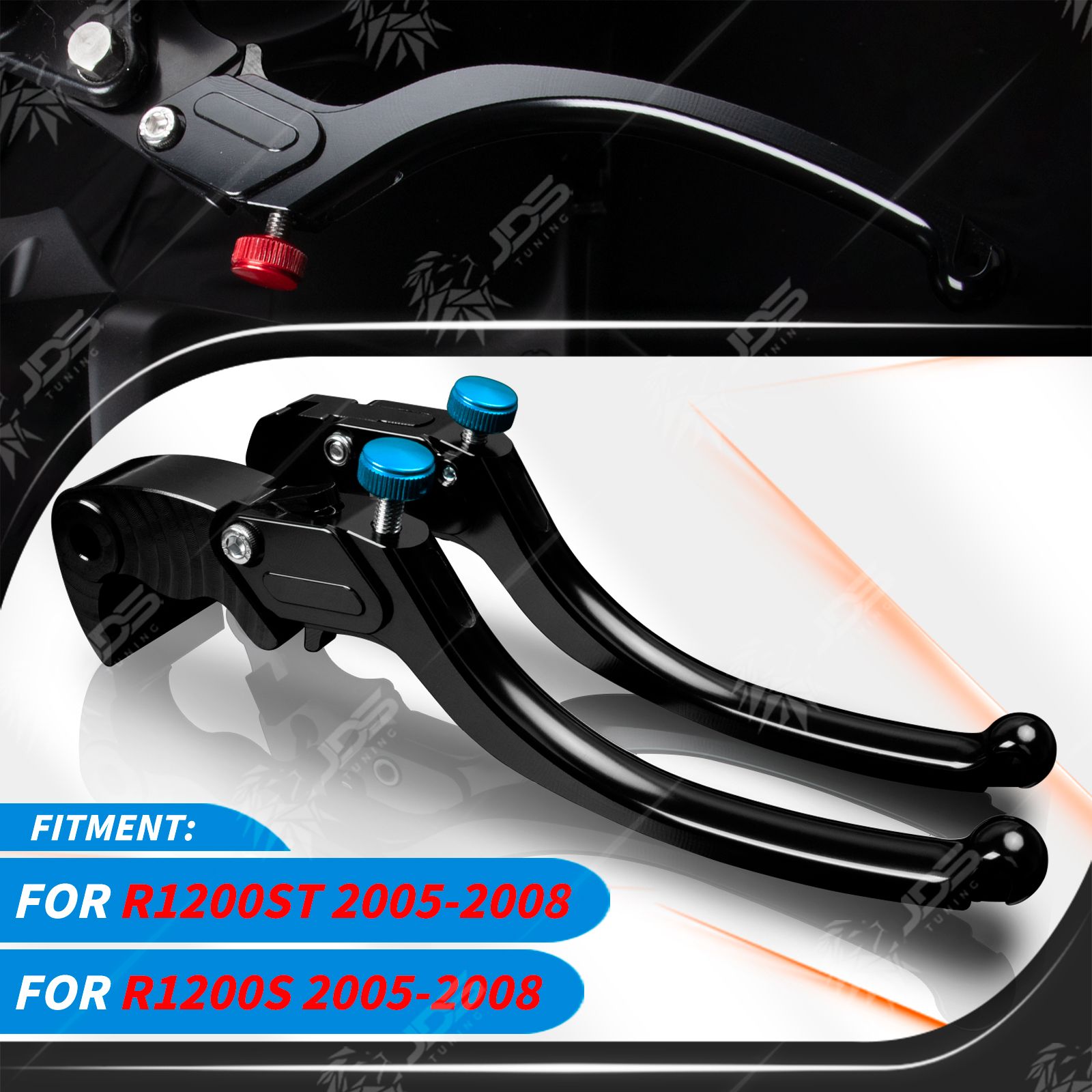 BMW R1200ST/R1200S 2005-2008 用 ステップレスクラッチレバーブレーキレバーセット
