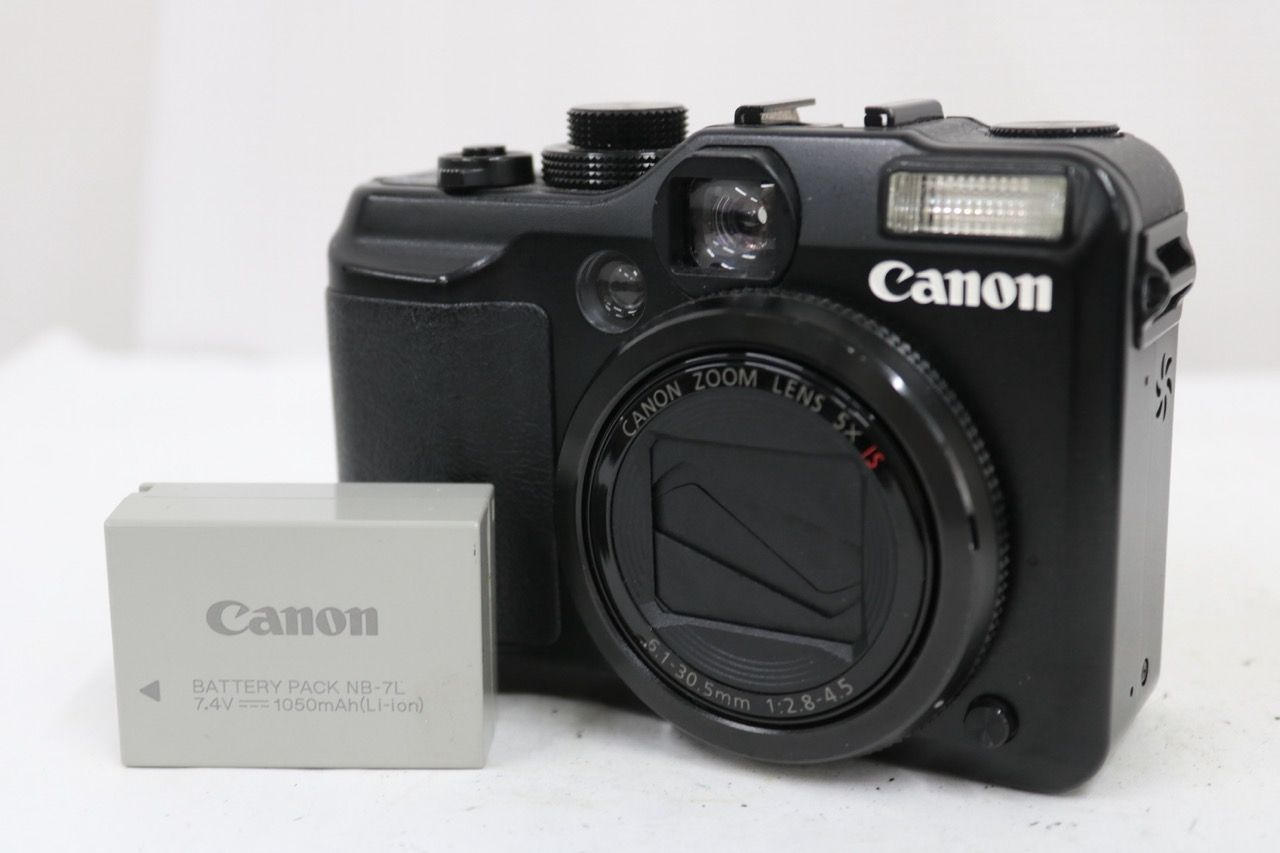 【返品保証】 キャノン Canon PowerShot G10 5x バッテリー付き コンパクトデジタルカメラ e15281