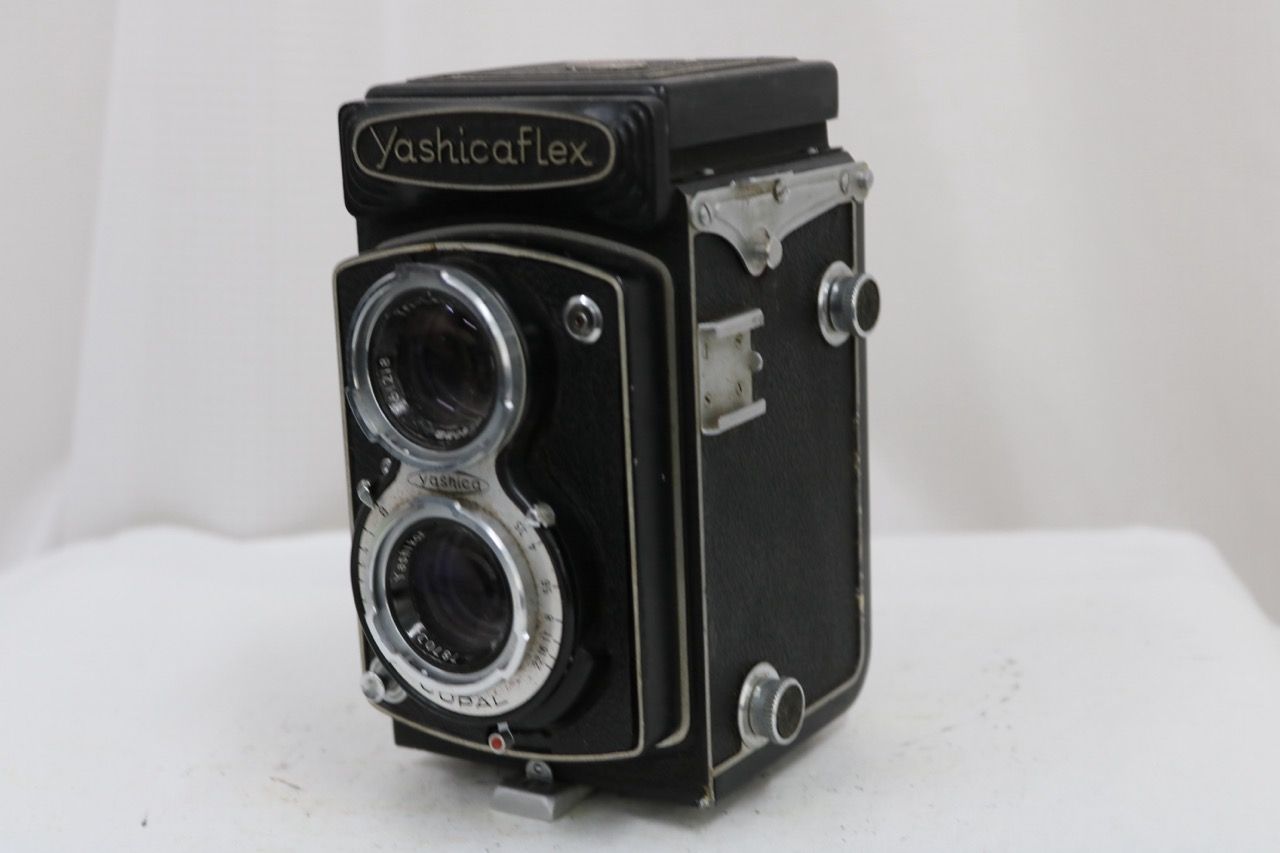 【返品保証】 ヤシカ Yashica Yashicaflex Yashikor 80mm F3.5 二眼カメラ e15303