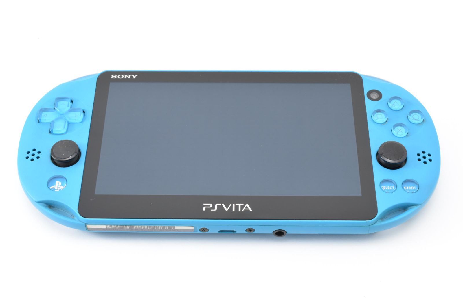 【美品・完動品】SONY PS Vita PCH-2000 アクアブルー 爽やかカラー！動作良好で安心プレイ！憧れのモデルをこの機会に！持ち運び便利な高画質携帯ゲーム機！