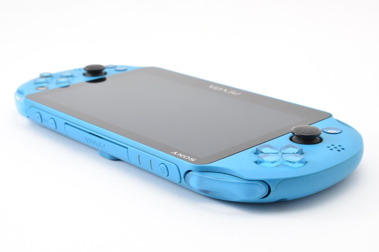 美品・完動品】SONY PS Vita PCH-2000 アクアブルー 爽やかカラー