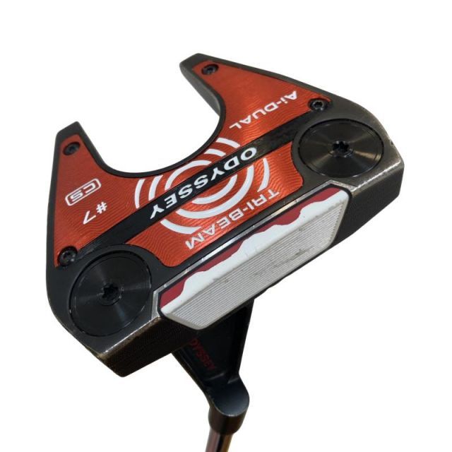 【中古】 オデッセイ Ai-DUAL TRI-BEAM #7 CS 34インチ パター PT STROKE LAB 90 スチール (フレックスその他) メンズ 男性用 右利き 右用 Dランク ゴルフクラブ