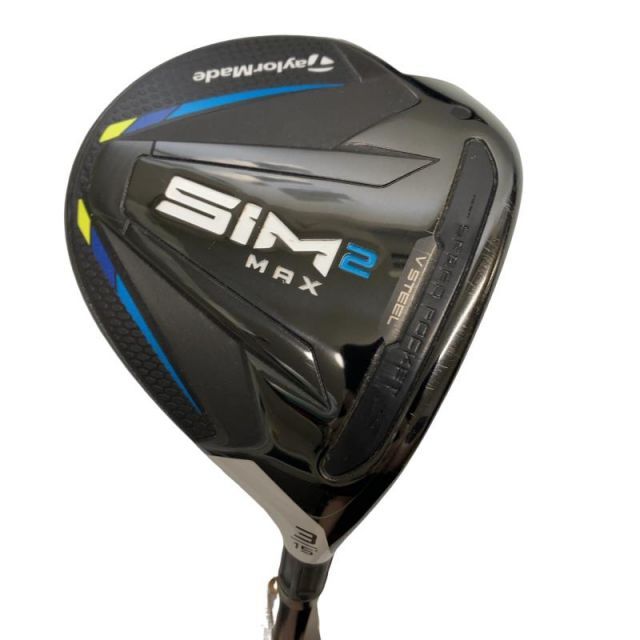【中古】 テーラーメイド SIM2 MAX 3W フェアウェイウッド FW TENSEI BLUE TM50(SIM2 FW) (フレックスS) メンズ 男性用 右利き 右用 Cランク ゴルフクラブ