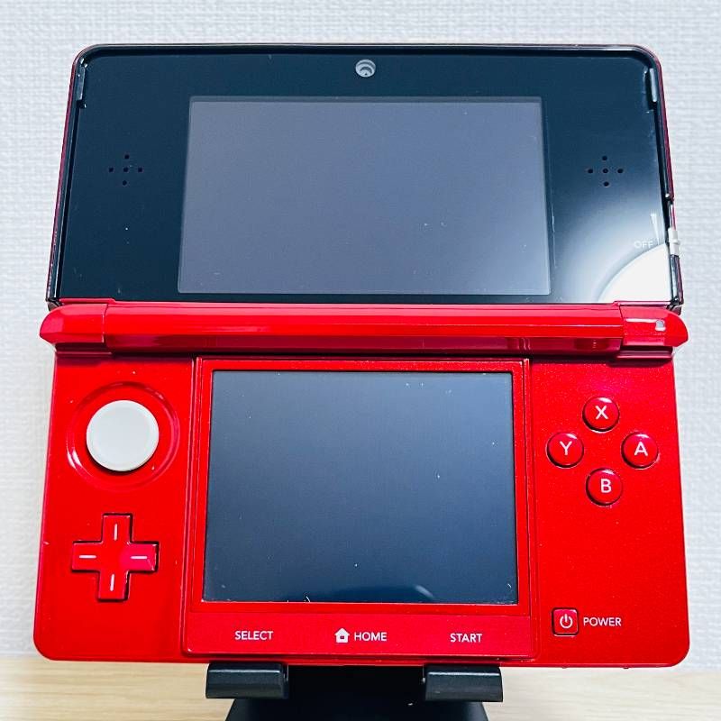 ニンテンドー3DS フレアレッド 本体 箱付き ニンテンドー3DS/3DS
