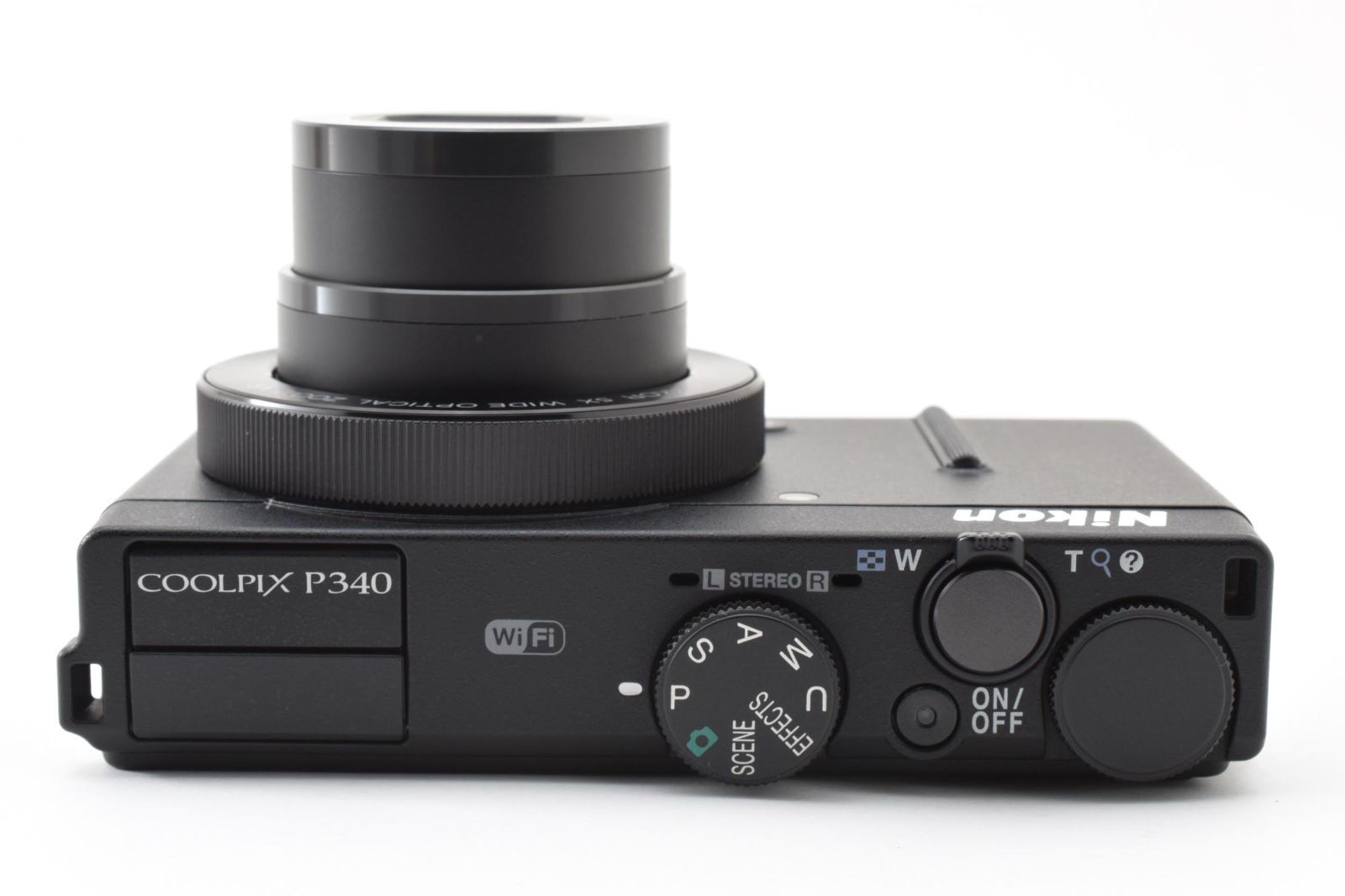 極美品・完動品】Nikon COOLPIX P340 ブラック オールドコンデジ 高級