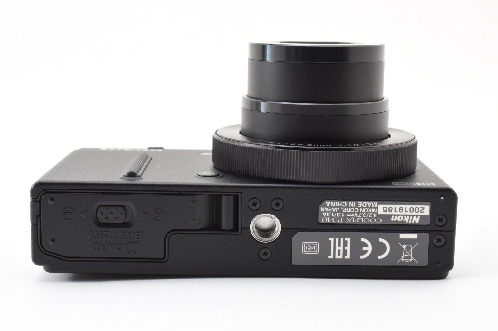 極美品・完動品】Nikon COOLPIX P340 ブラック オールドコンデジ 高級