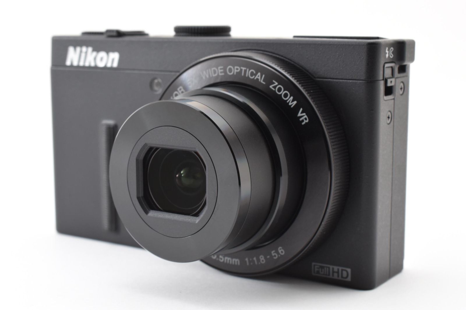 極美品・完動品】Nikon COOLPIX P340 ブラック オールドコンデジ 高級