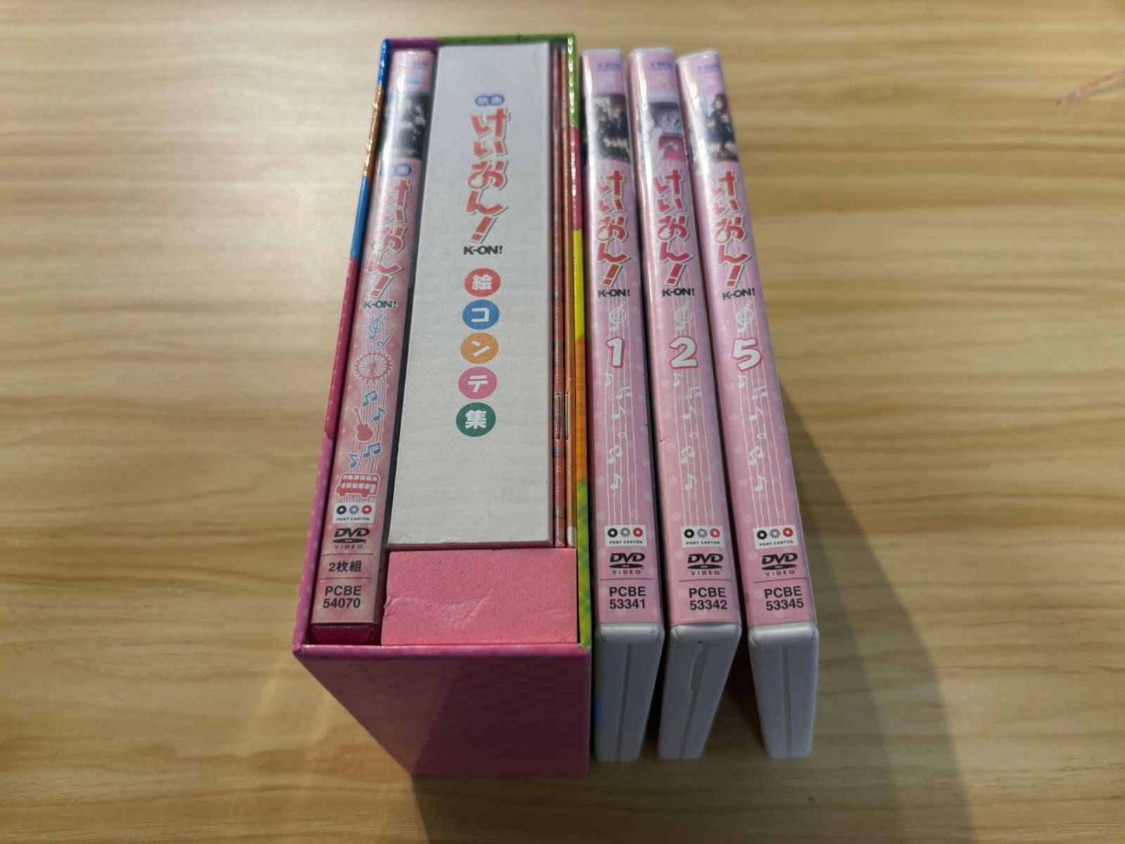 けいおん! CD15枚セット+劇場版BD まとめ売り 中古][DVD] 映画 けいおん! K-ON! DVD と絵コンテ集ボックスセット