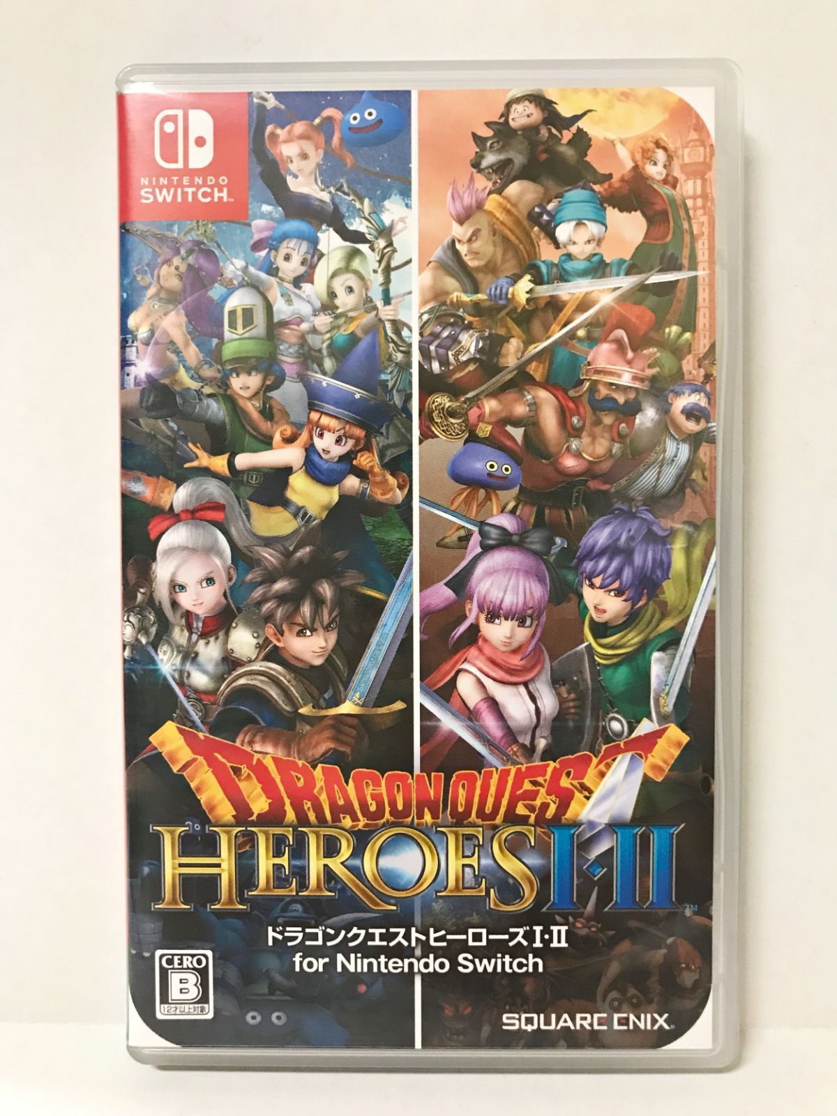 20.【開封】Switchソフト ドラゴンクエストヒーローズI・II for