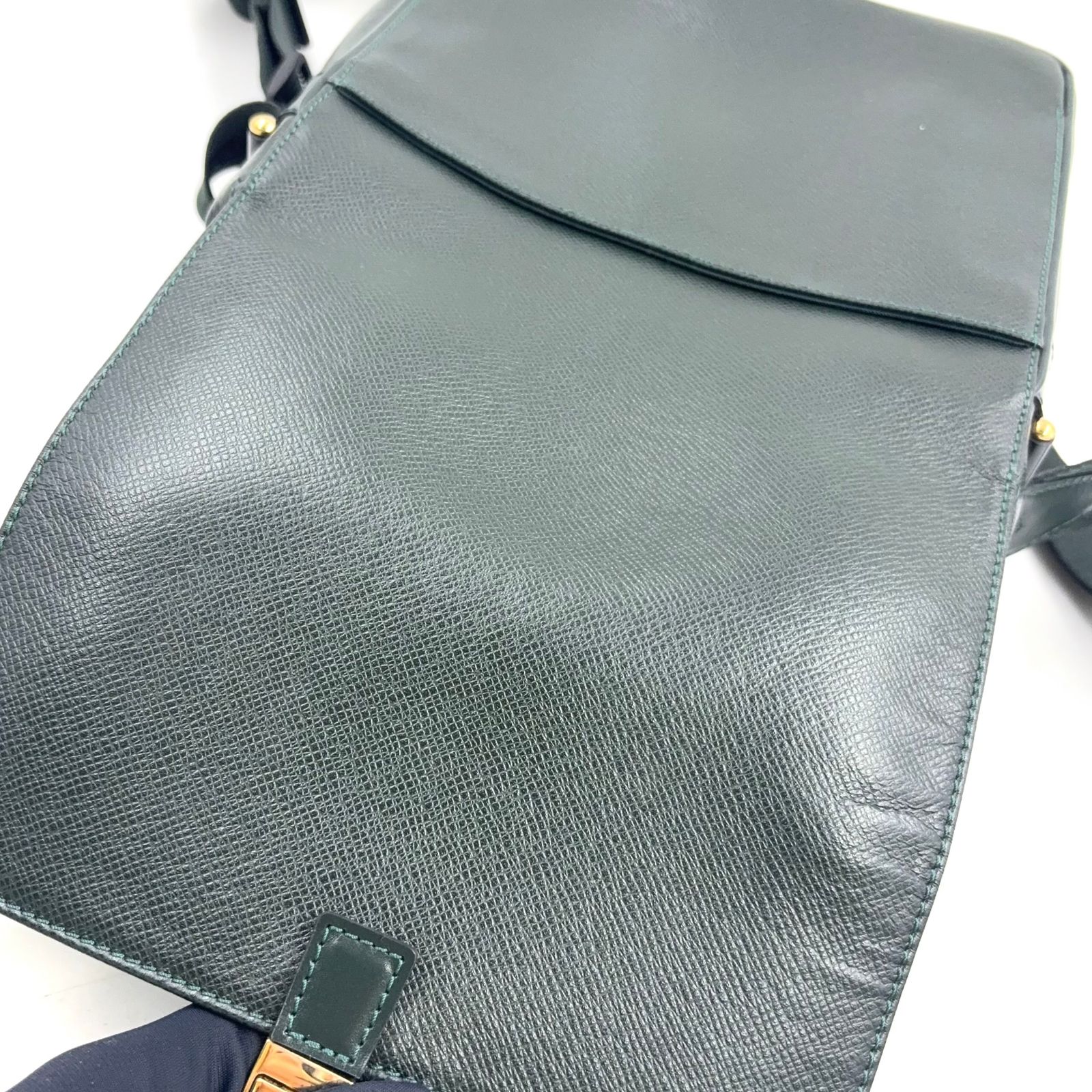 新着】LOUIS VUITTON ヤランガ タイガ タイガ レザー グリーン