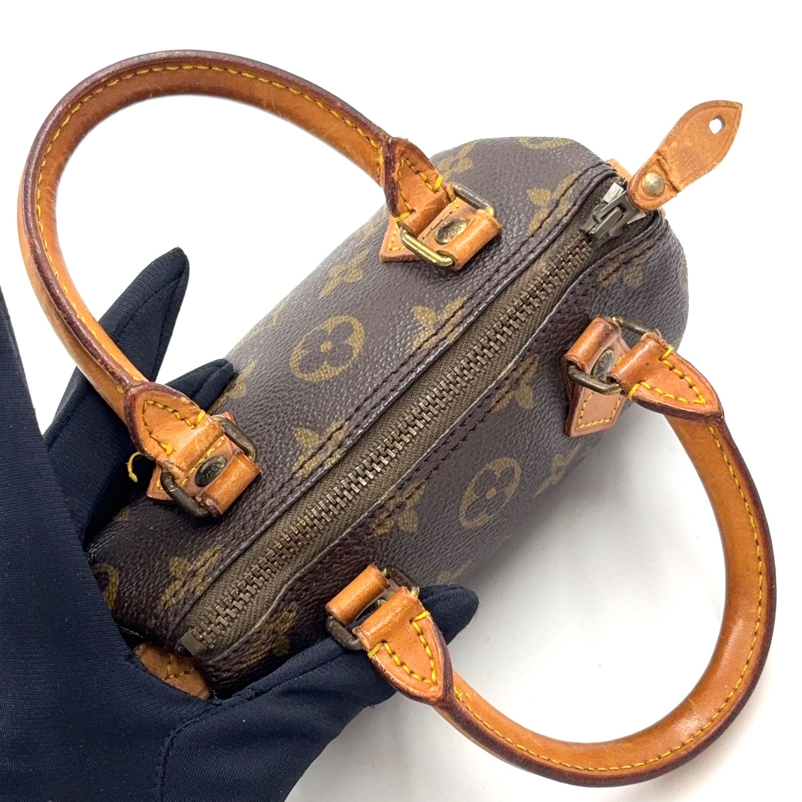 新着】LOUIS VUITTON ミニスピーディ モノグラム モノグラム レザー