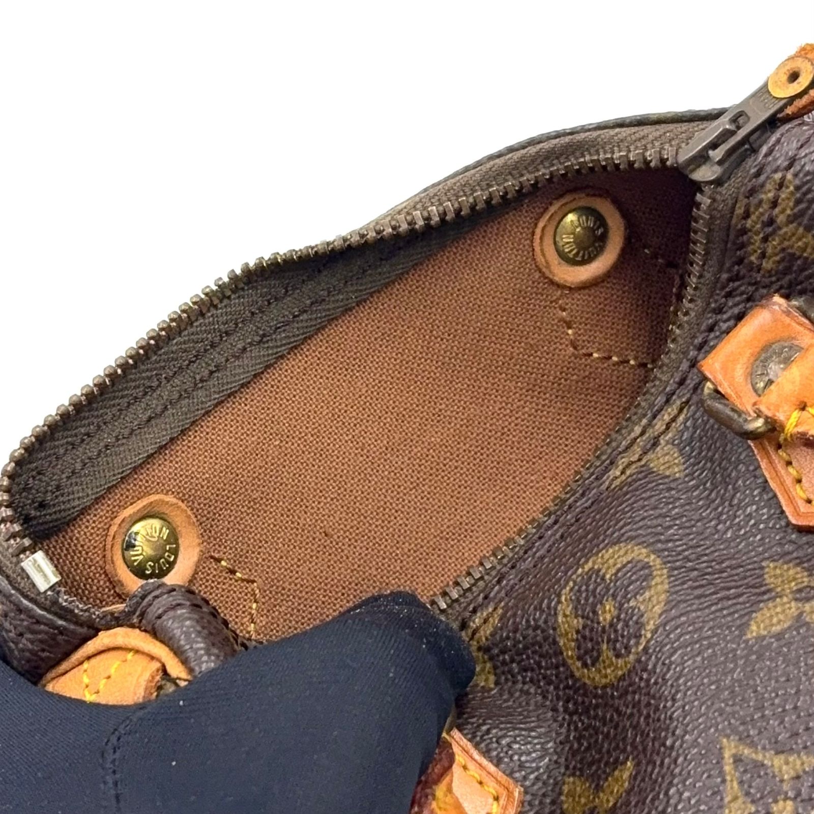 新着】LOUIS VUITTON ミニスピーディ モノグラム モノグラム レザー