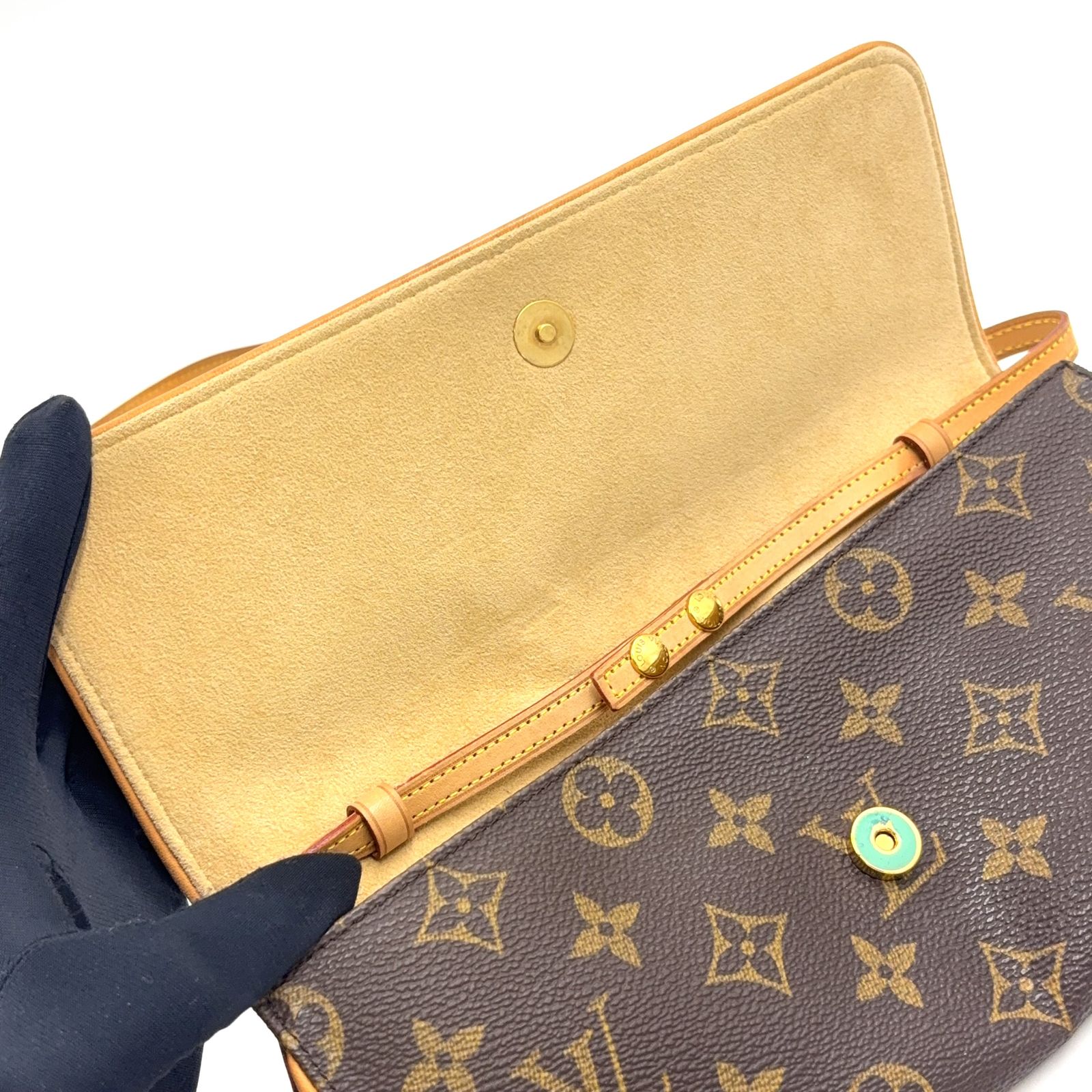 新着】LOUIS VUITTON ポシェットツインGM モノグラム モノグラム