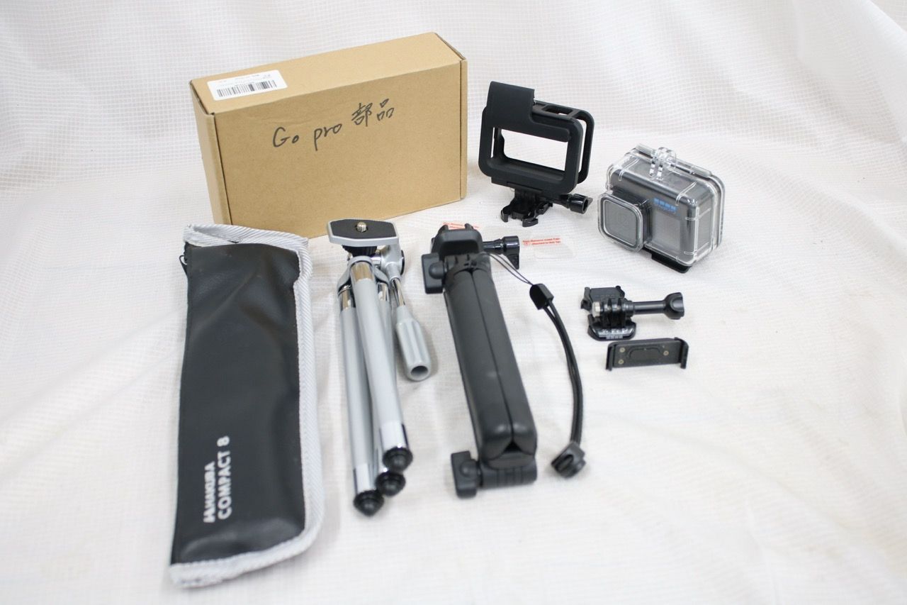 【美品 返品保証】 ゴープロ Gopro HERO11 Black アクセサリーセット e15417