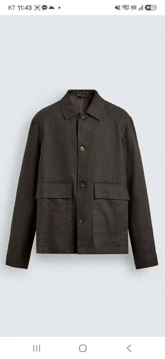 (新品) ZARA 100%リネン ウォーク ジャケット