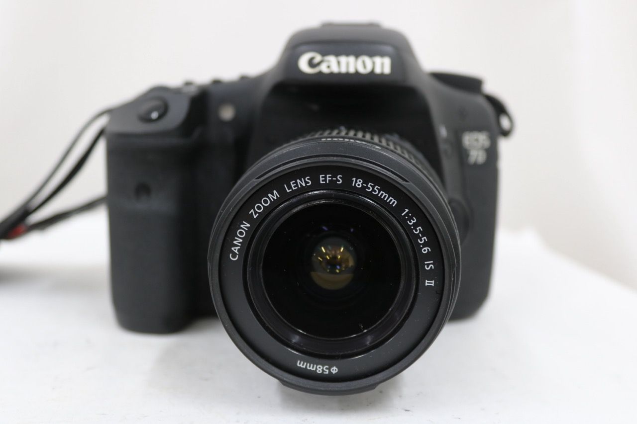 【返品保証】 【シャッター5799回】キャノン Canon EOS 7D EF-S 18-55mm F3.5-5.6 IS II デジタル一眼 e15477