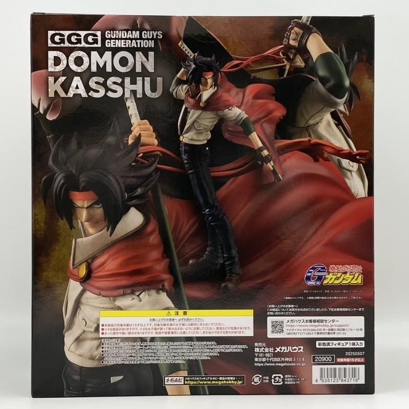 MegaHouse - 【中古】S未開封)GGG(ガンダム・ガイズ・ジェネレーション) ドモン・カッシュ　機動武闘伝Gガンダム　メガハウス[92][249008271524] 中古】未開封 ガンダムガイズジェネレーション GGGシリーズ ドモン