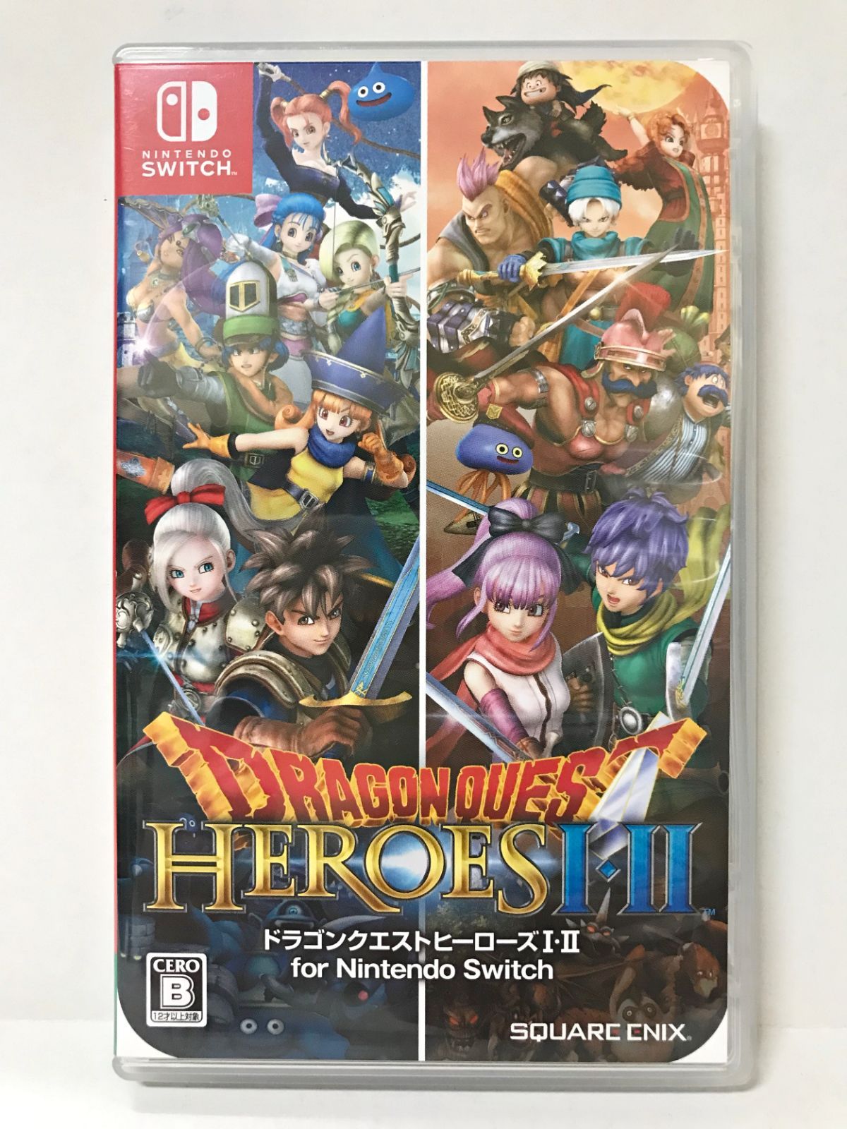 20.【開封】Switchソフト ドラゴンクエストヒーローズI・II for