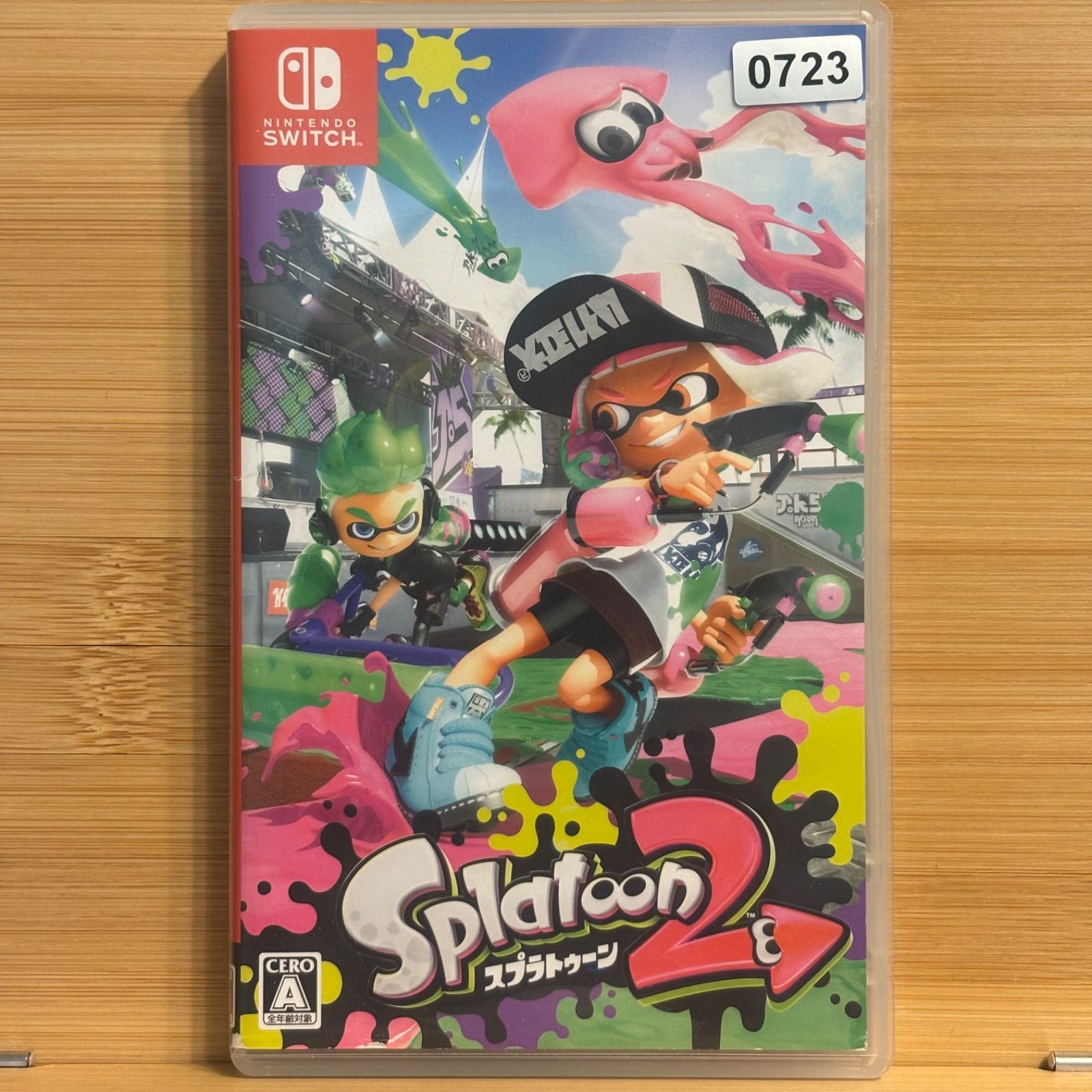 switch スプラトゥーン2《動作確認済》0723 - メルカリ