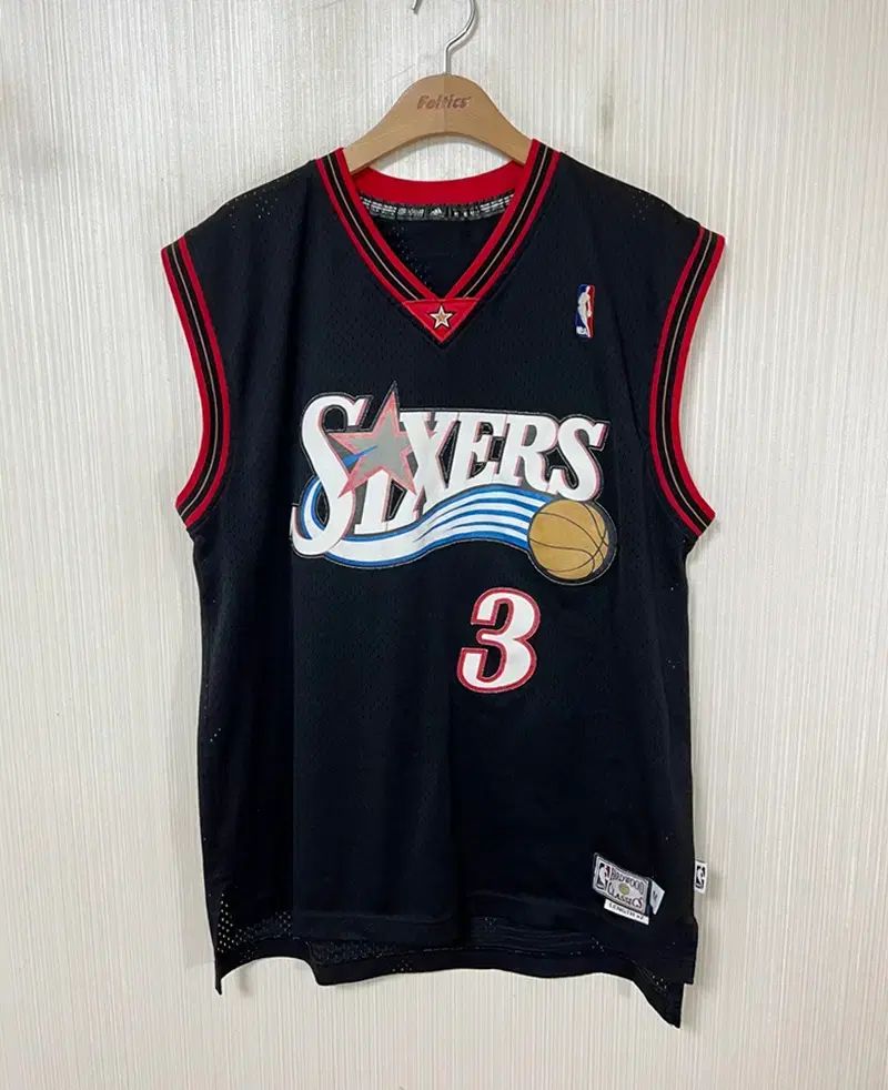 NBA アディダス HWC フィラデルフィア 76ERS アイバーソン スウィングマンジャージ M #3