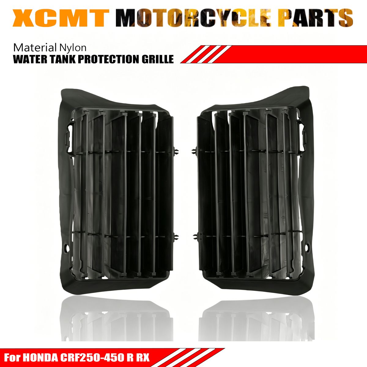 ホンダ CRF250R/RX 2021-2025 用 ナイロン製水ファングリル保護ネット