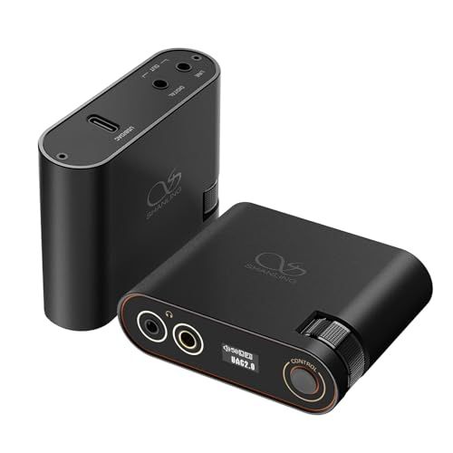 SHANLING H0 ポータブルヘッドフォンアンプ,DAC/AMP、USB ヘッドフォンアンプ、CS43198 DAC、デュアル SGM8262 アンプ、768kHz/32 ビット、DSD256、690mW@32Ω 出力、光/同軸 SPDI 0f654006