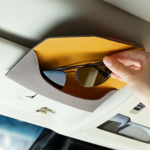 N◆COGURE コグレ 車用 メガネケース サングラスホルダー サンバイザーポケット 本革 レザー マグネット開口 車内整理 カーサンバイザー用 取り付け簡単 ほとんどの車種に適用 高級 ブランド おしゃれ 専用ボックス付き CoCarSG 7833bf02 N◆COGURE コグレ 車用 メガネケース サングラスホルダー サンバイザーポケット 本革 レザー マグネット開口 車内整理 カーサンバイザー用 取り付け簡単 ほとんどの車種に適用 高級 ブランド おしゃれ 専用ボックス付き CoCarSG 7833bf02