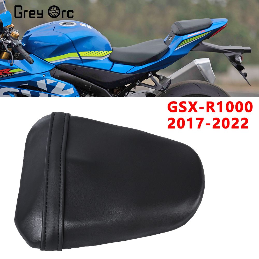 スズキ GSX-R1000 2017-2022 用 黒後部座席クッション