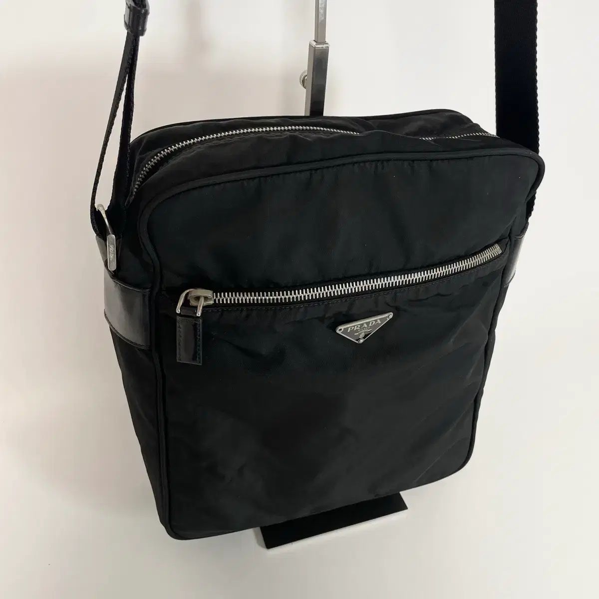 PRADA プラダ ナイロン クロスバック ブラック