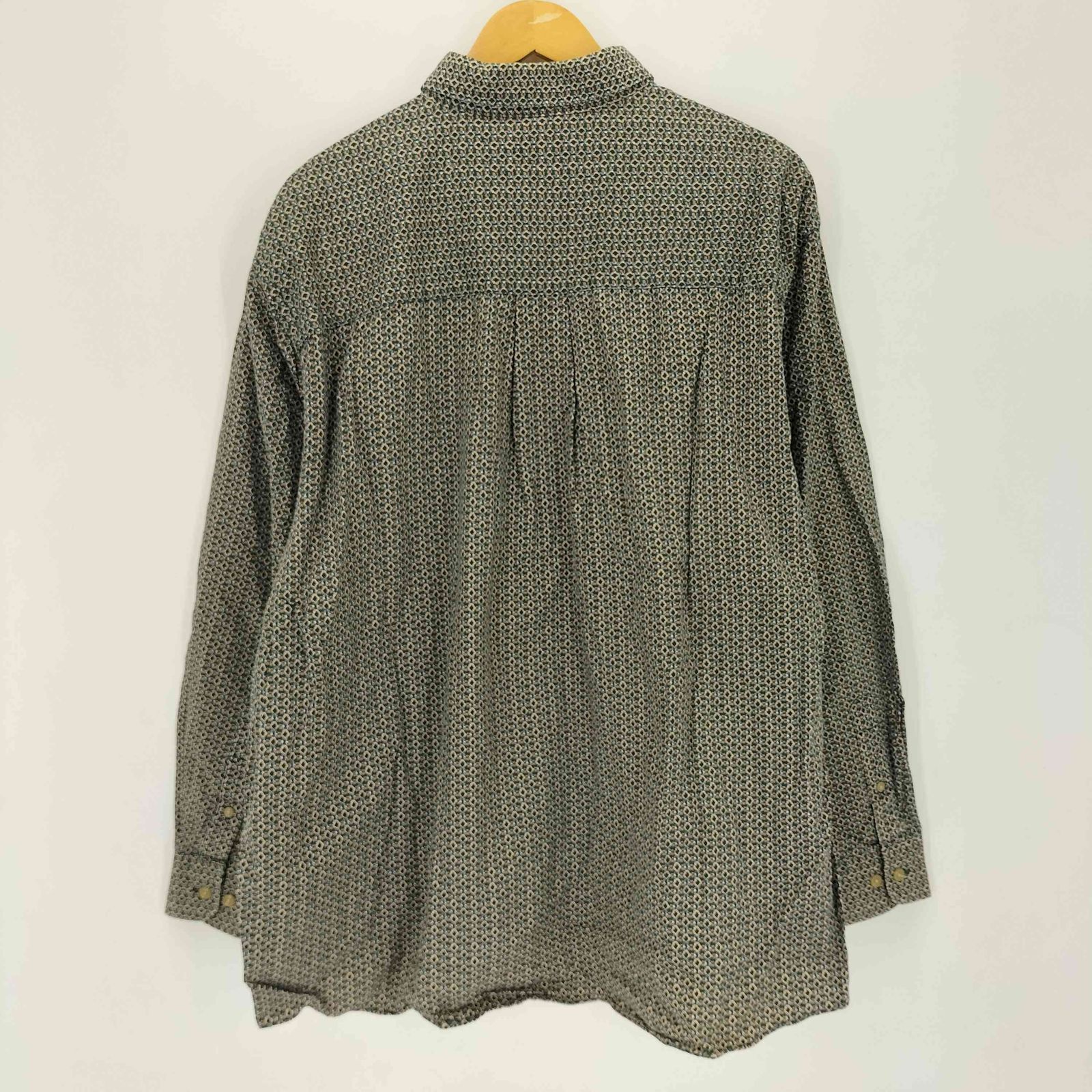 ユーズドフルギ USED古着 総柄レギュラーカラーシャツ メンズ XXL