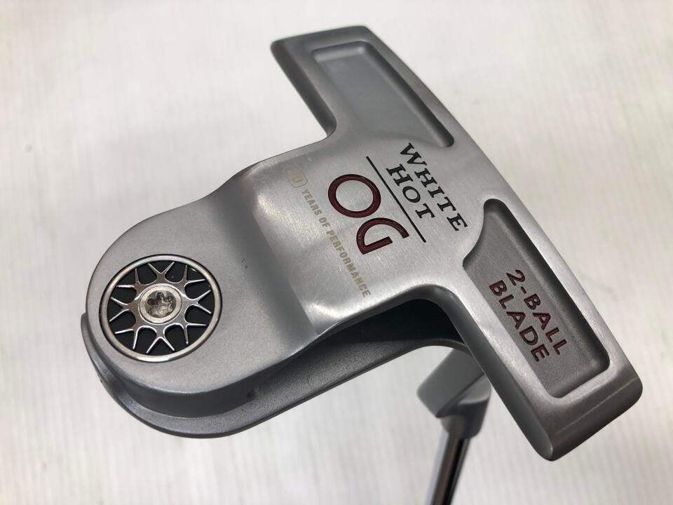 オデッセイ　ﾎﾜｲﾄ ﾎｯﾄ OG 2-BALL BLADE TOUR LINED　パター　中古　ゴルフドゥ！深谷店【最短即日発送】