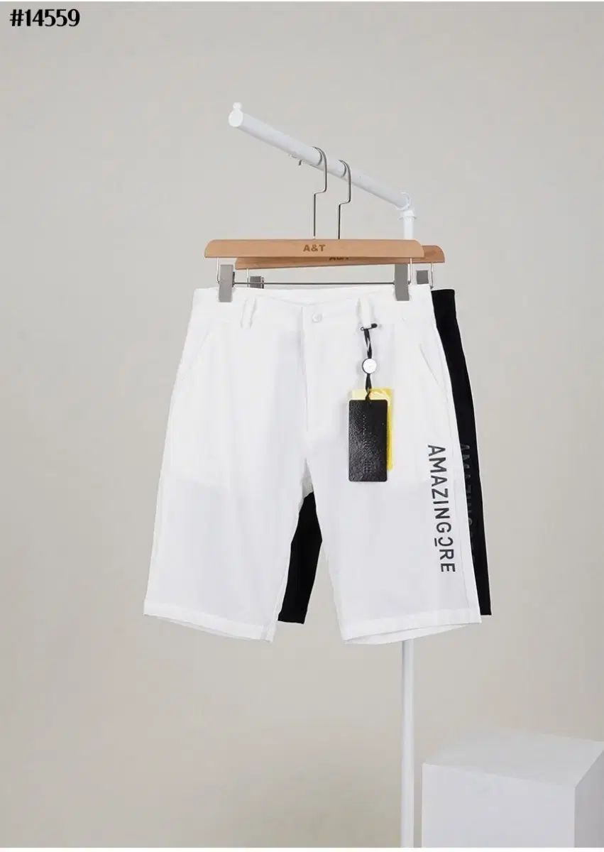 AMAZINGCRE(アメージングクリー) エアロフィット スカル スチール ロゴ ゴルフ ショーツ パンツ
