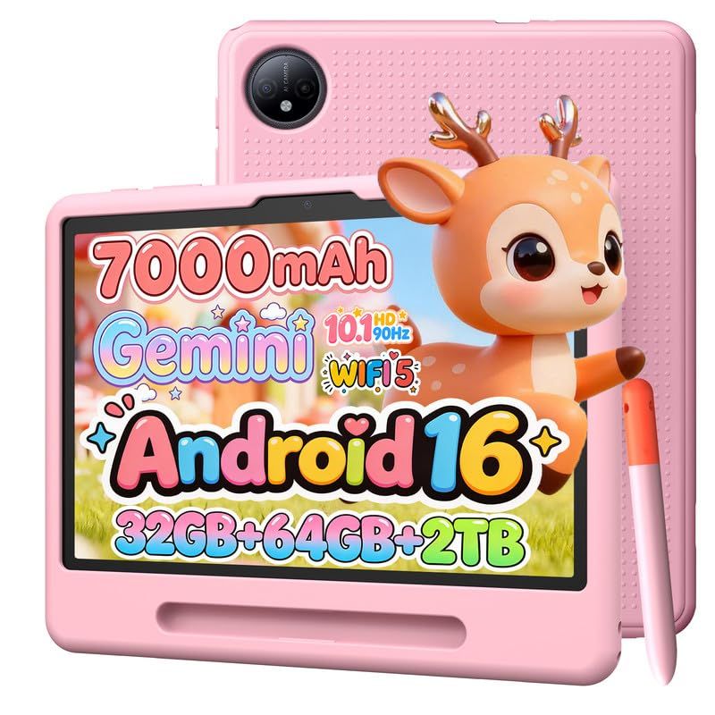 N◆【キッズタブレット 子供用 Android16 3?7歳向け】P10 Kid 10インチ Wi-Fiモデル、32GB RAM+64GB ROM+2TB拡張、Gemini AI搭載、90Hz画面、7000mAh、5G WiFi、顔認識・児童 067aca5c
