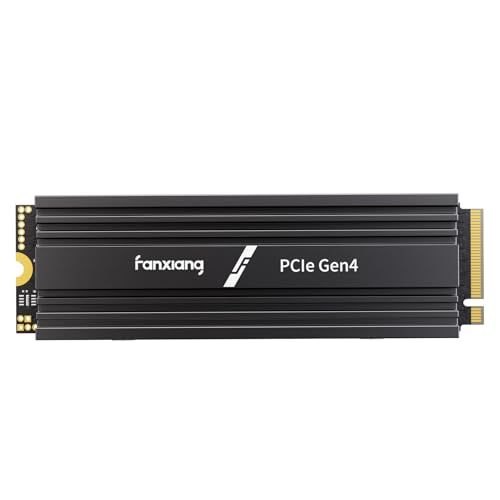 N◆fanxiang S880R M.2 SSD 1TB 【TLC NAND採用】 NVMe 2280 最大7300MB/s ヒートシンク付き PCIe Gen4.0x4 64Gb/s M.2 SSD NVMe 1.4 PS5動作確認済 内蔵 f5970102
