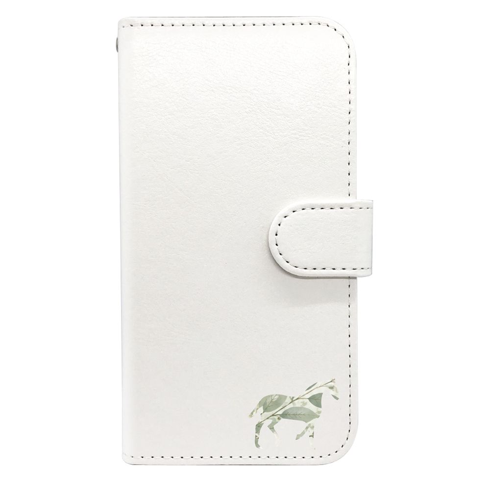 AQUOS wish3 SH-53D A302SH A303SH SH-M25 ケース カバー 手帳型 うま