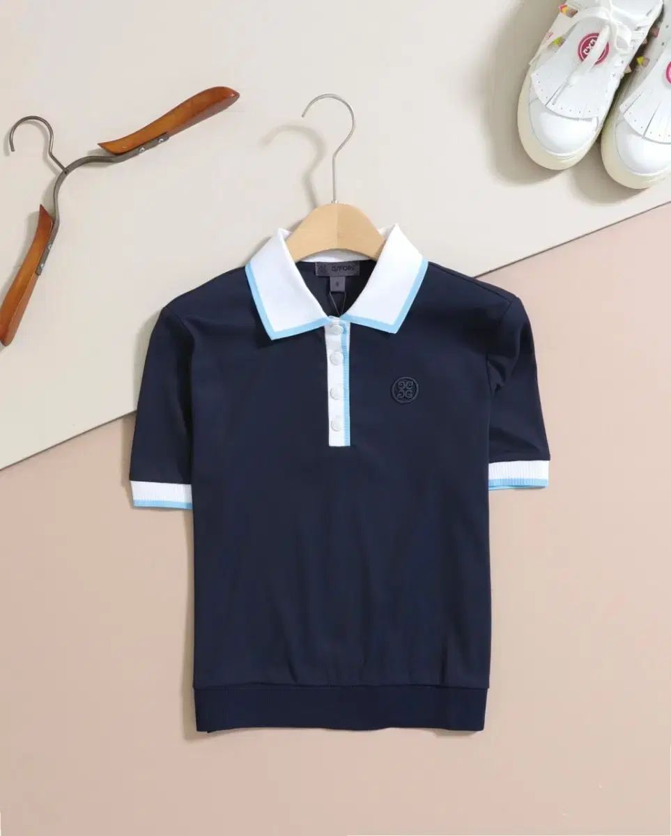 G FORE(ジーフォア) レディース エッセンシャル ピケ ポロ Tシャツ