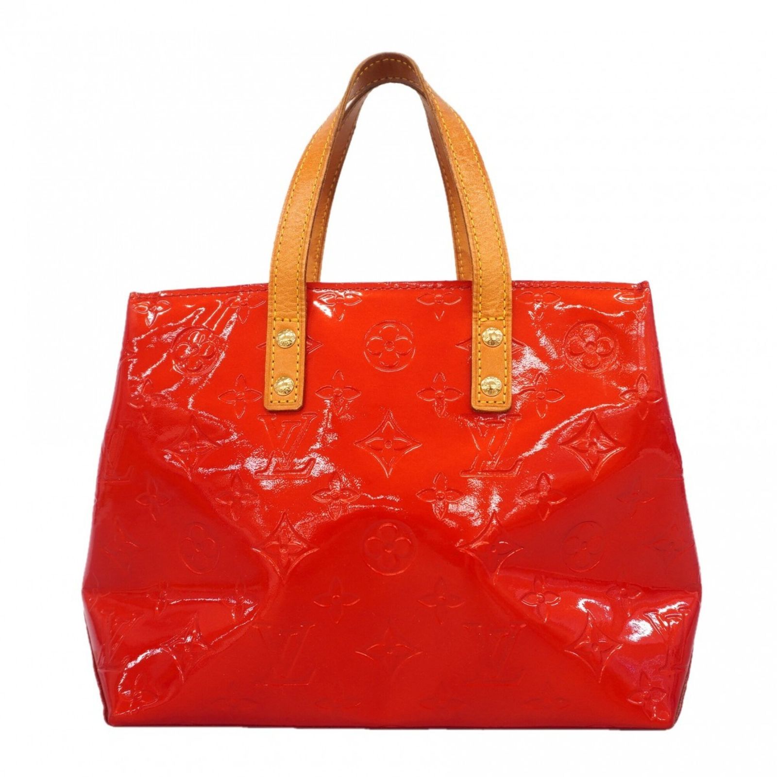 ルイ・ヴィトン(Louis Vuitton) ルイ・ヴィトン ハンドバッグ ヴェルニ リードPM M91088 ルージュレディース