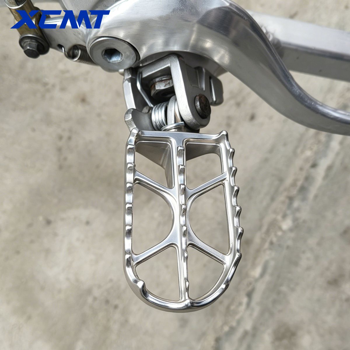 ホンダ CR125R/CRF250R/CRF450R 用 オフロードワイドフットペグ ステンレス製