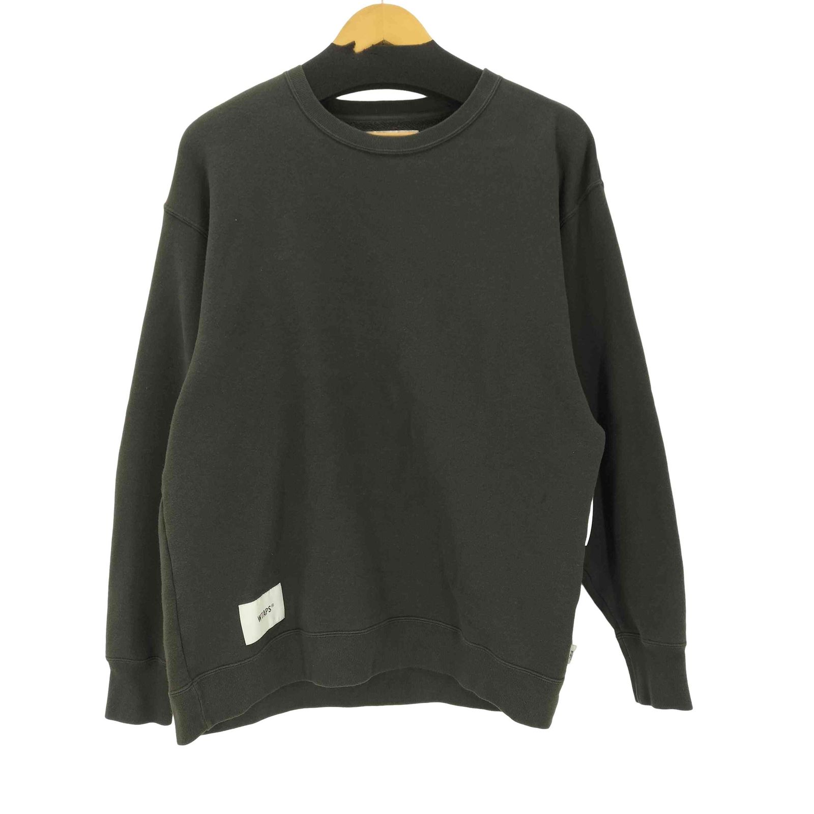 ダブルタップス WTAPS 22SS AII 01 BLANK CREWNECK SWEATER ブラック