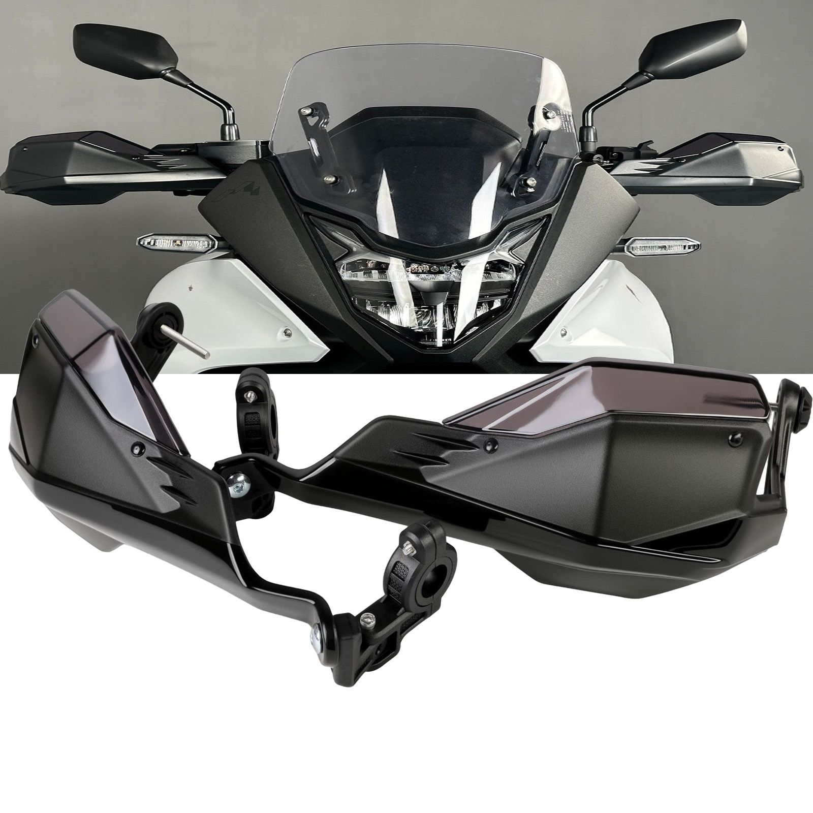 ホンダ XL750 Transalp 750 2023-2024 用 ハンドガード 高さ調整ウィンドシールド