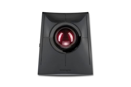 Kensington ケンジントン Slimblade Pro ワイヤレストラックボール 4ボタン 左右対称デザイン 55?ボール 有線接続 2.4GHzワイヤレス接続 Bluetooth接続 Mac対応 K72081JPyu