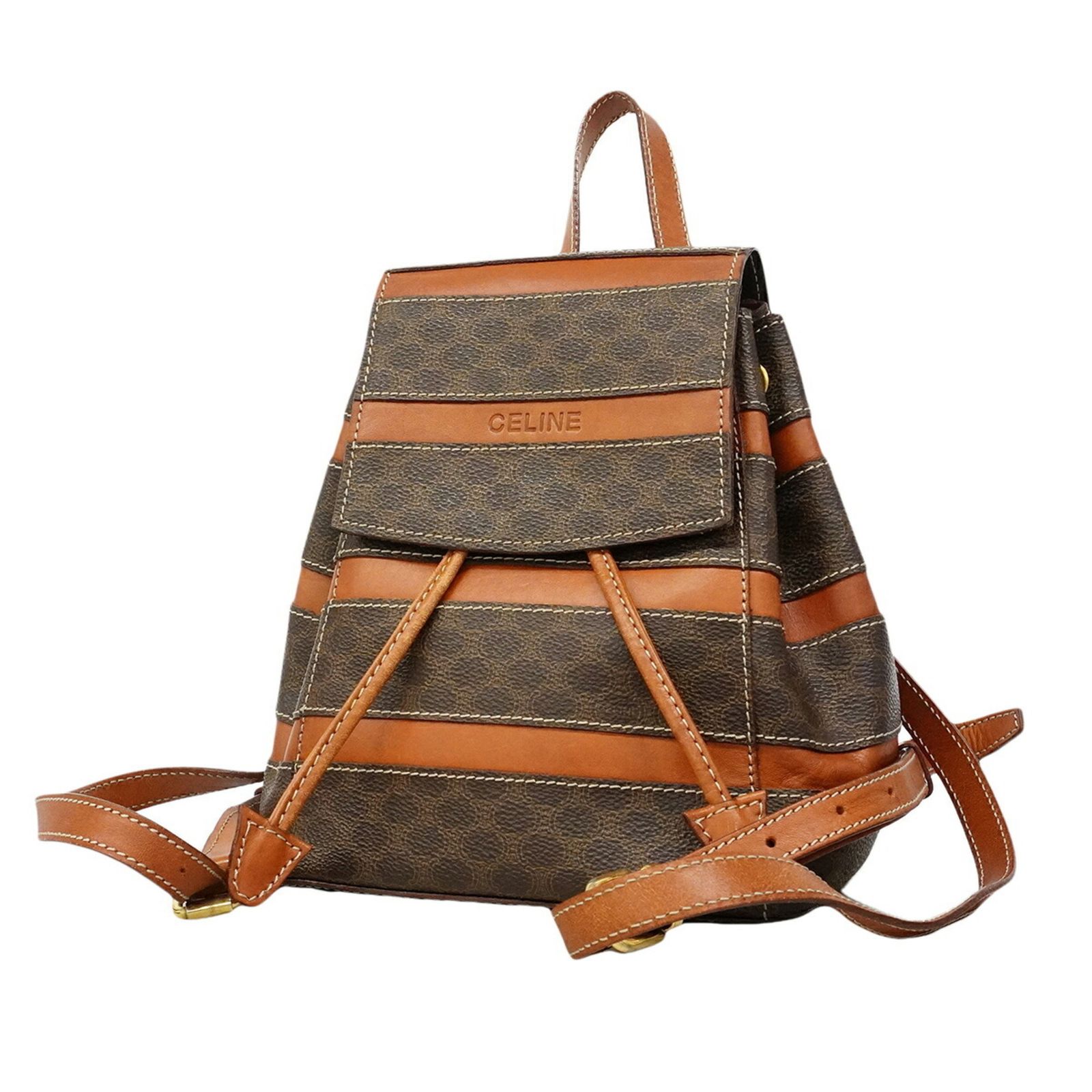 セリーヌ(Celine) セリーヌ リュック・デイパック マカダム ブラウン レディース 29,576円