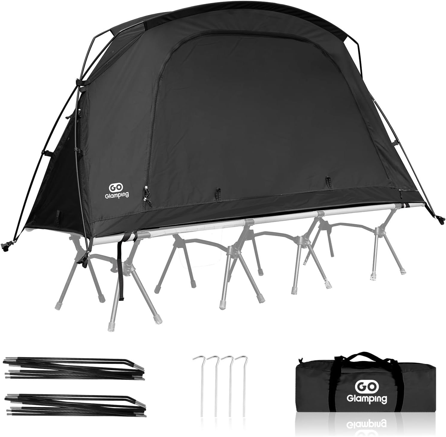 GOGlamping テント コットテント【SKY EYE CT】/【SKY EYE CT PLUS】 自立式 コットテント TC 素材コット用テント ソロテント カンガルー式テント インナーテント 10,199円