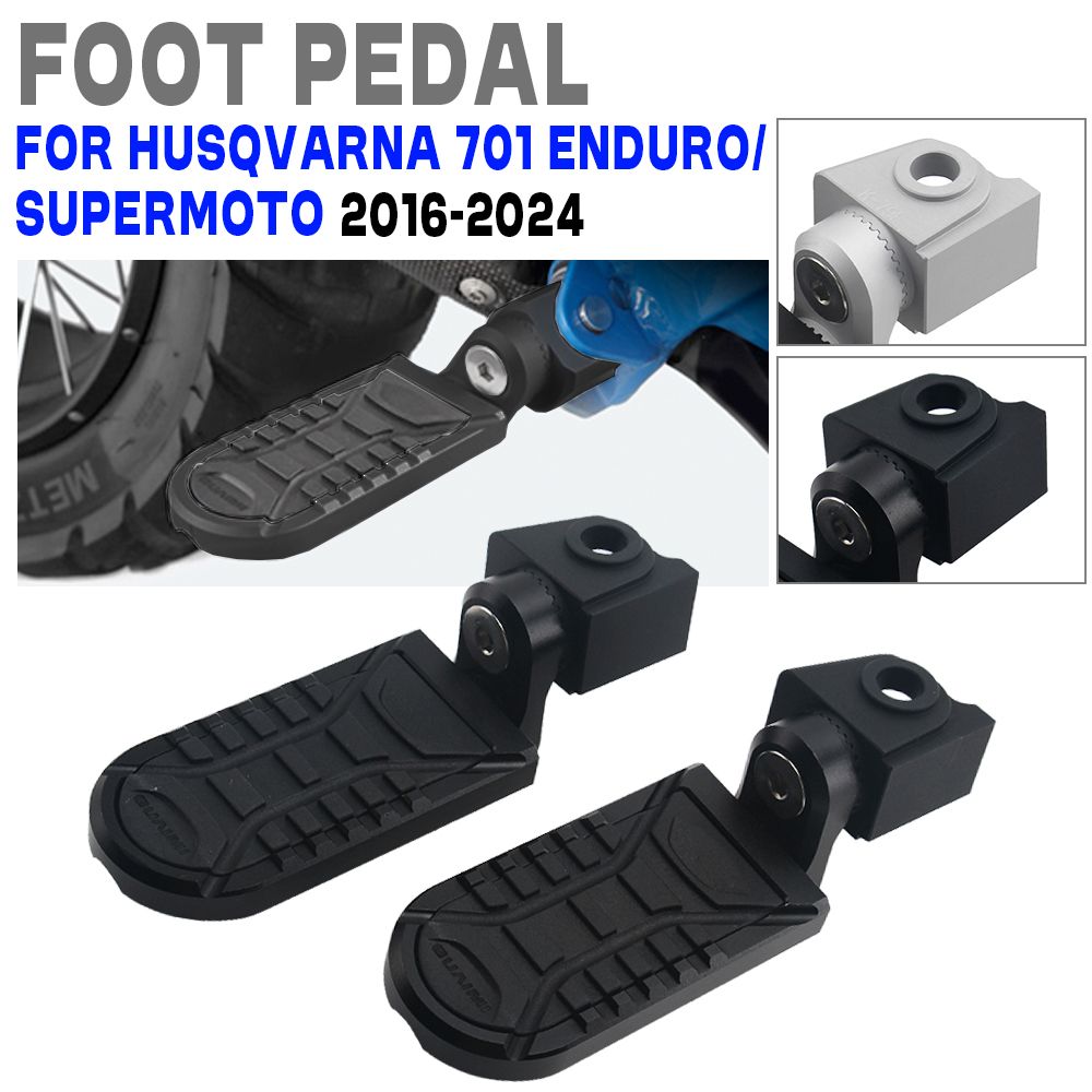 ハスクバーナ 701 エンデューロ/スーパーモト用 フロントフットペグ 2016-2024