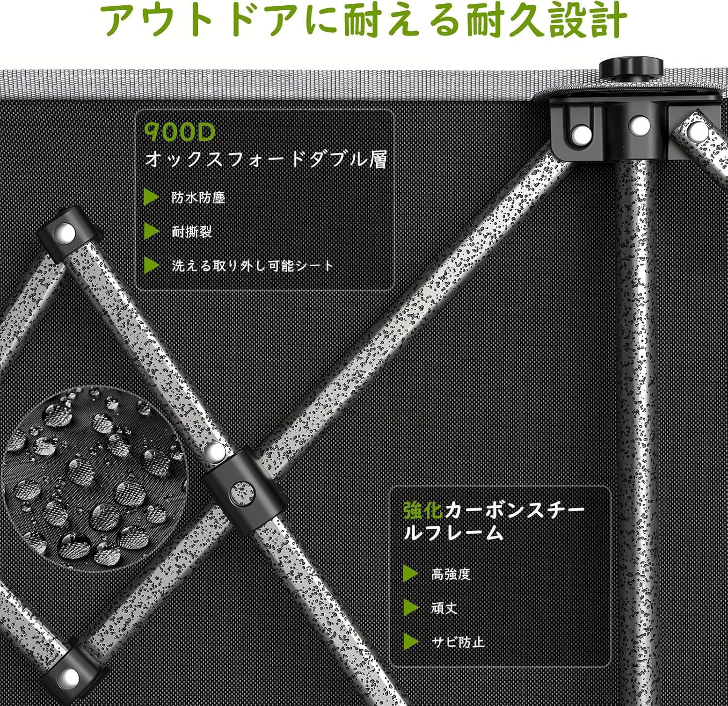 Raynesys キャリーワゴン 特大容量260L 高耐荷重200kg 【長物対応