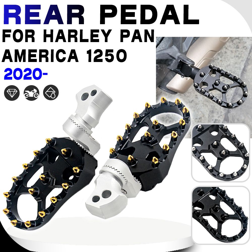 ハーレー パンアメリカ 1250S 用 調整可能リアフットペグ 延長式
