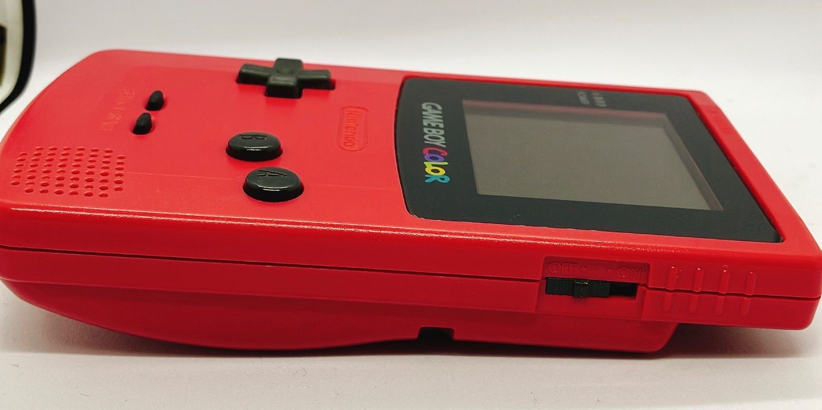 任天堂 ゲームボーイカラー レッド CGB-001 本体 動作確認済み 電池蓋